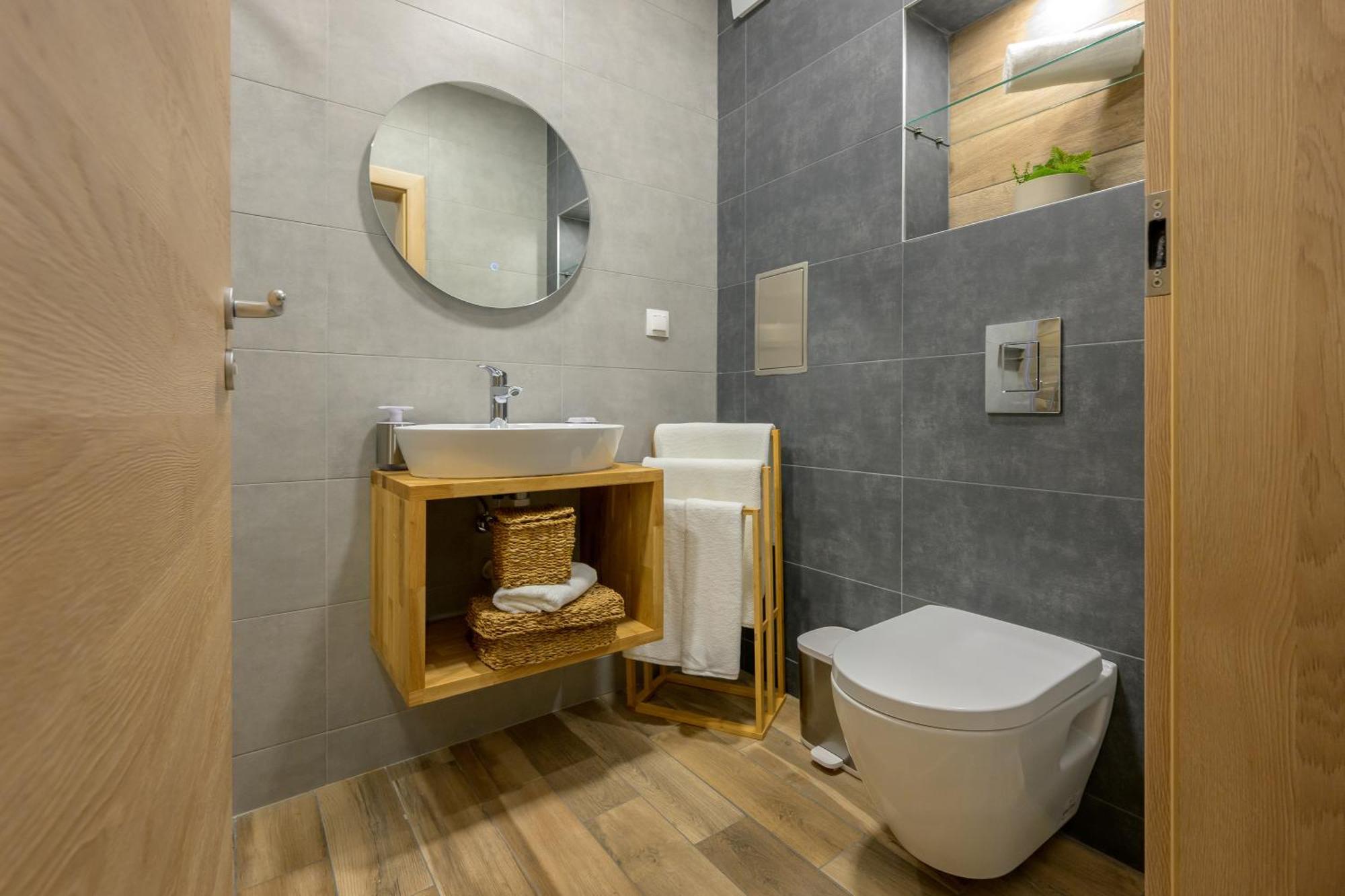 Boho Sea View One-Bedroom Pool & Spa Apartment Saints Constantine and Helena Exteriér fotografie